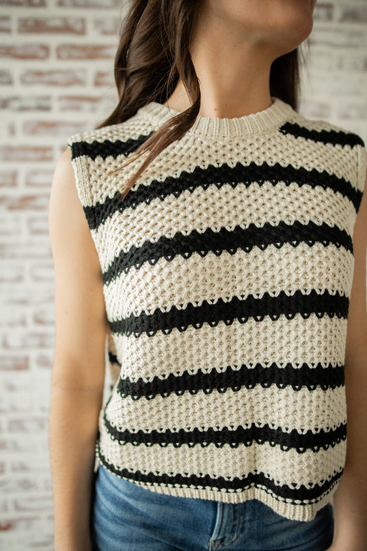 The Brunch Babe Sweater Tank