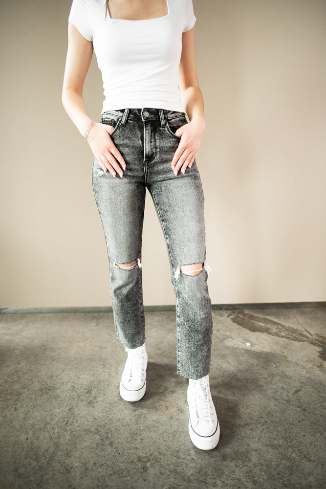Madeline High Rise Straight Jean